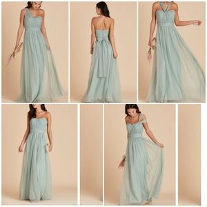 Birdy grey Sage convertible bridesmais dress